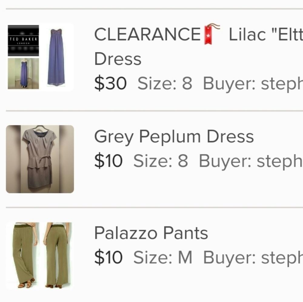 3 item bundle for @stephmireles